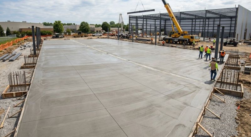 Commercial Slab Construction in Grand Junction, CO