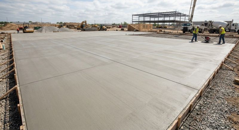 Commercial Slab Installation in Kalamazoo, MI