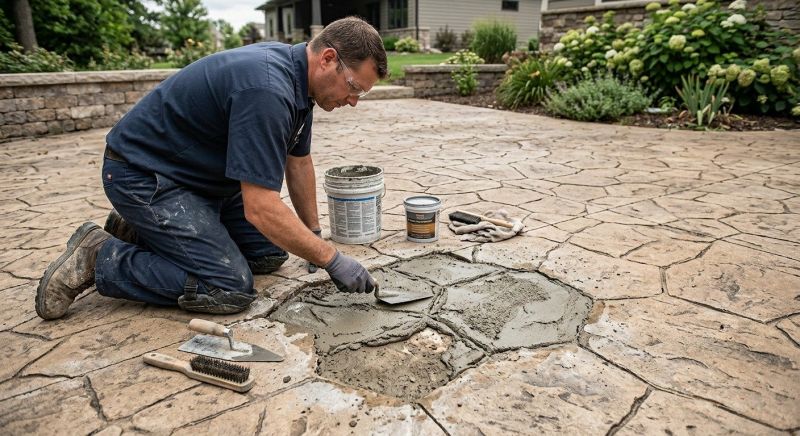 Decorative Concrete Repair in Sarasota, FL