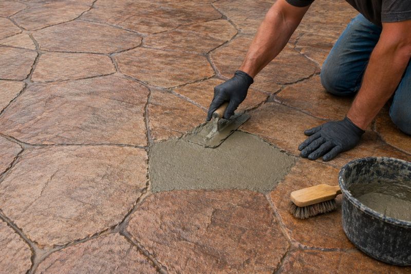 Decorative Concrete Repair in Cumming, GA