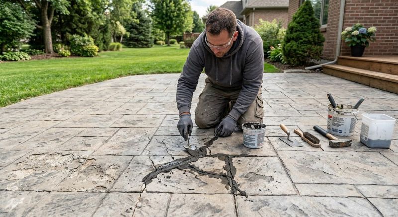 Decorative Concrete Repair in Charleston, SC