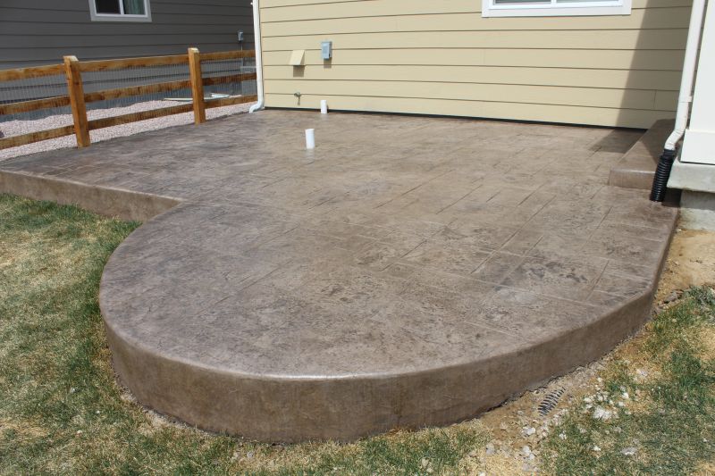 Stamped Concrete Installation