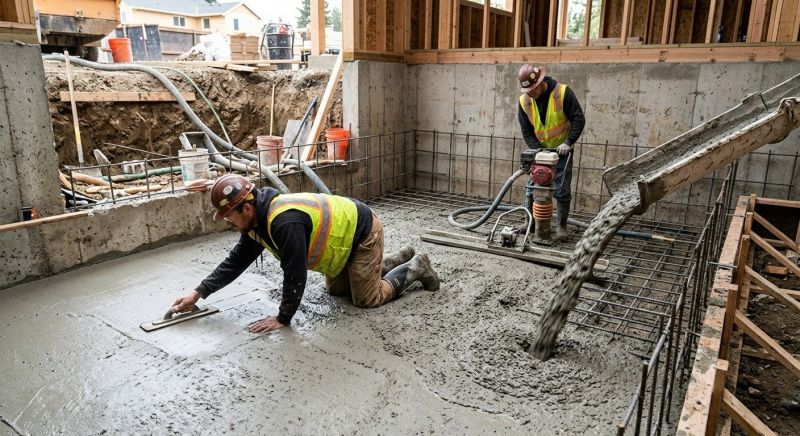 Basement Concrete Installation in Fort Worth, TX