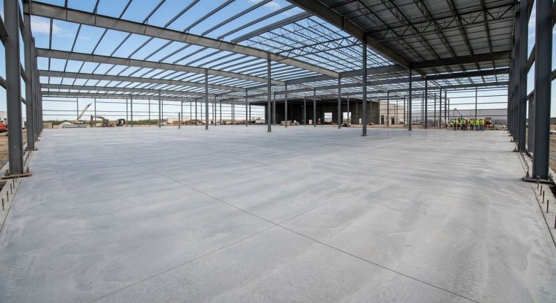 Commercial Slab Construction in Fargo, ND