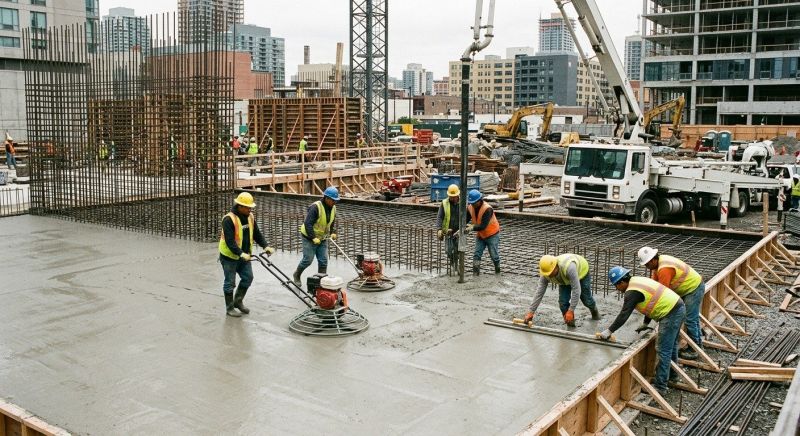 Commercial Slab Construction in San Jose, CA