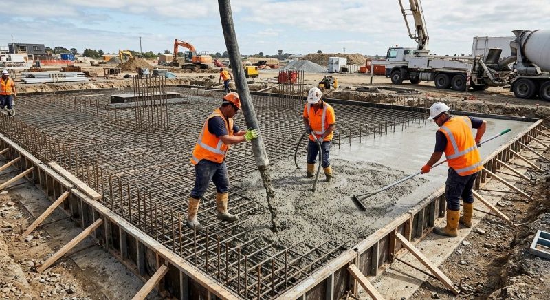 Concrete Foundation Pouring in Columbus, OH