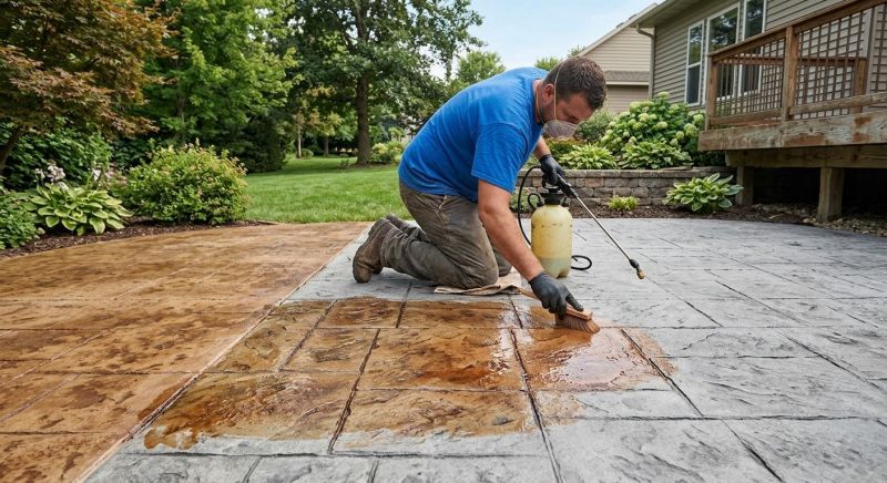 Concrete Patio Finishing in Fort Worth, TX