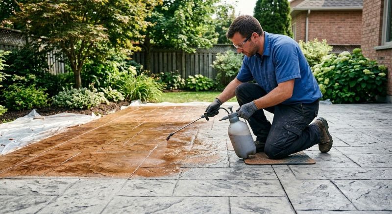 Concrete Staining Service in Fort Worth, TX