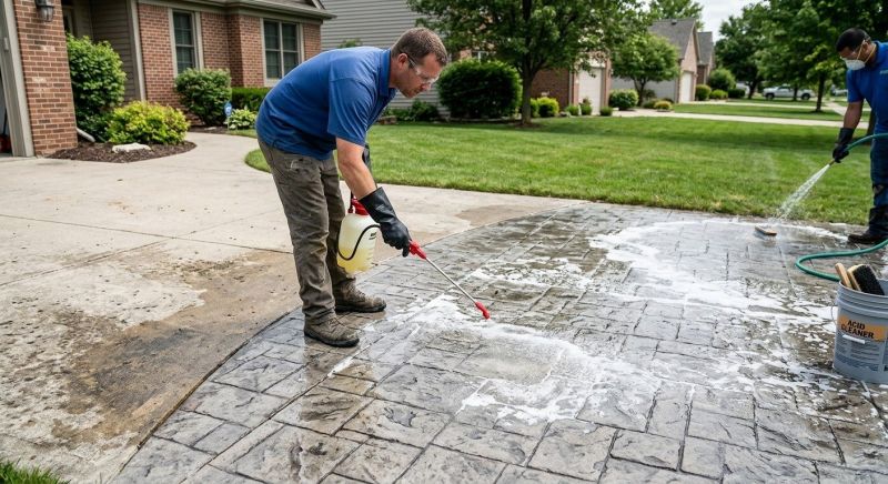Driveway Acid Washing in Corpus Christi, TX