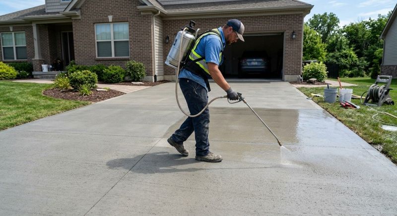 Driveway Acid Washing in Fort Worth, TX