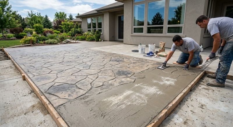 Driveway Overlay Installation in Corpus Christi, TX