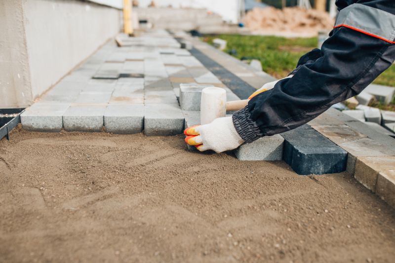 Limestone Pavers Installation in Boston, MA