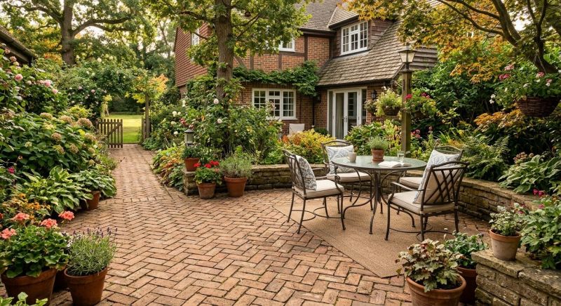 Patio Brick Installation in Fairfield County, CT