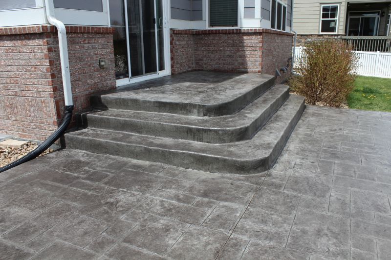 Stamped Concrete Installation
