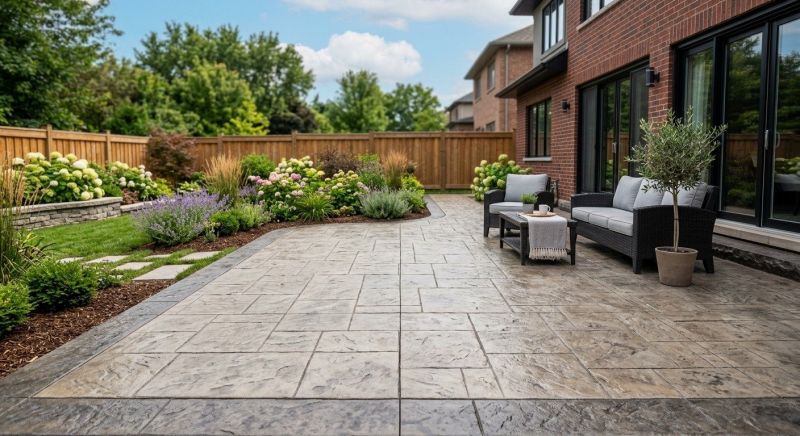 Stamped Concrete Replacement in Corpus Christi, TX