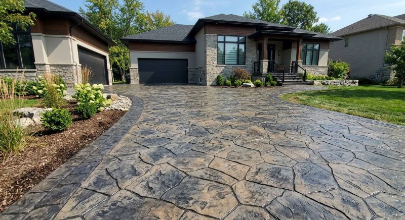Stamped Concrete Service in Dallas, TX